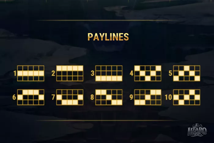 10 slot paylines patterns diagram