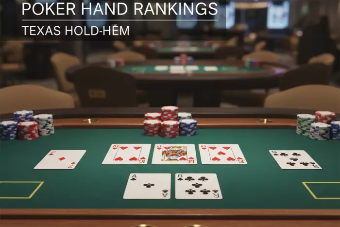 Texas Hold'em poker rules and hand rankings