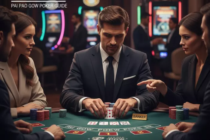 Pai Gow Poker banker role and push rule