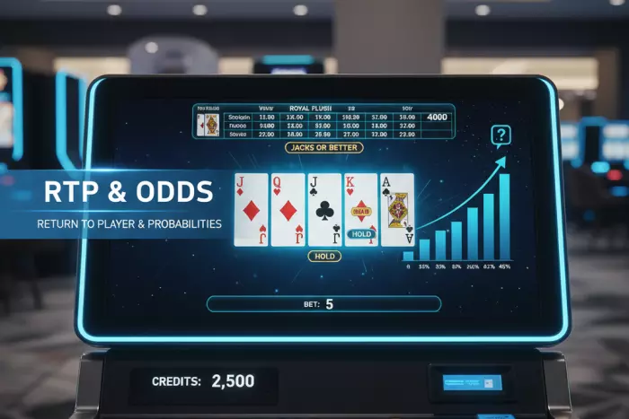 Video poker rules strategy payouts RTP odds
