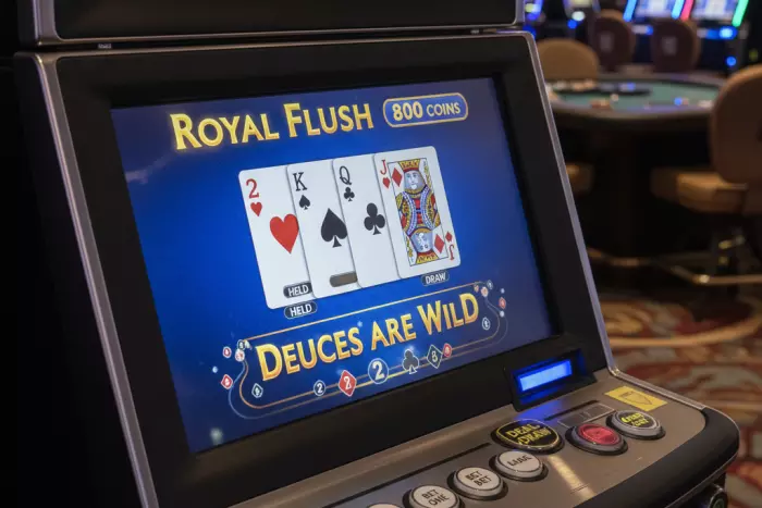 Deuces Wild video poker rules and gameplay
