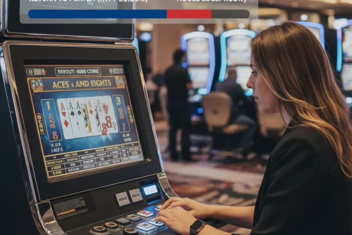 Aces and Eights video poker rules payouts RTP