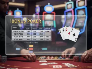 Bonus Poker Rules, Paytable and Strategy Guide