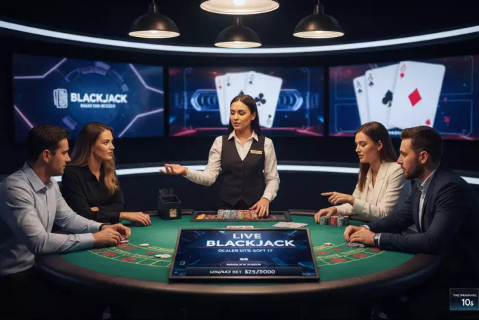Live blackjack rules strategy and gameplay