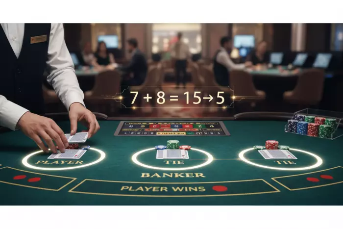 Live baccarat rules, player banker tie bets