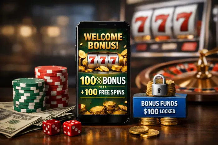 Online casino welcome bonus types and rules