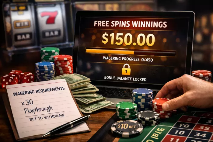Free spins wagering requirements and playthrough rules