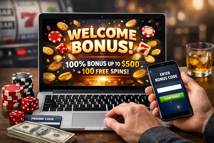 Online casino welcome bonus explained