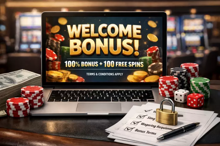 Online casino welcome bonus terms and conditions
