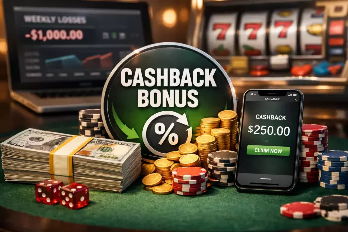 Online casino cashback bonus explanation