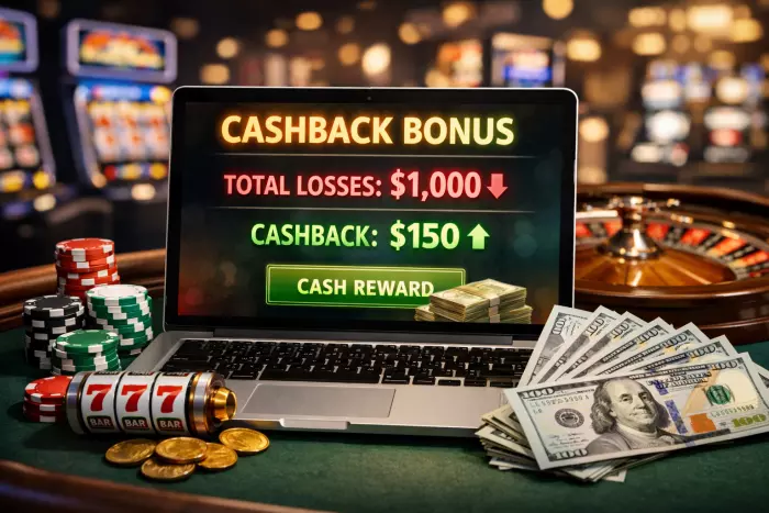 Online casino cashback bonus explained