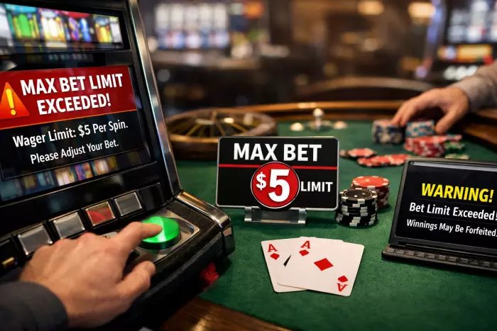 Casino bonus wagering requirements maximum bet limits