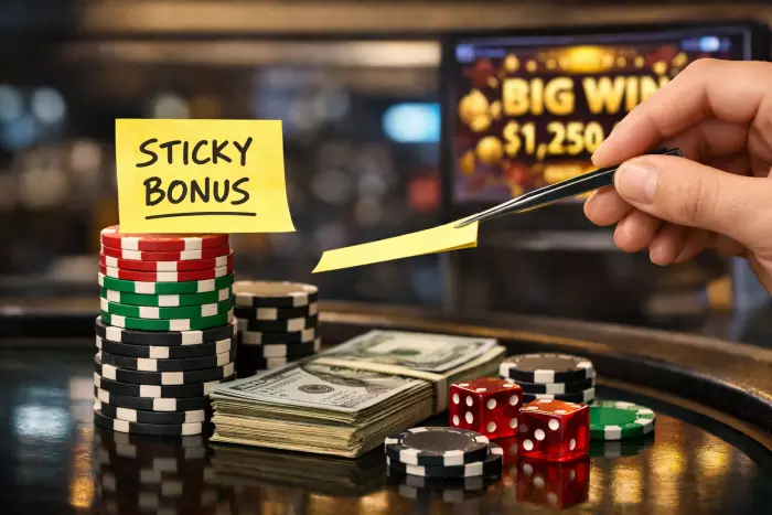 Sticky casino bonus terms and wagering explained