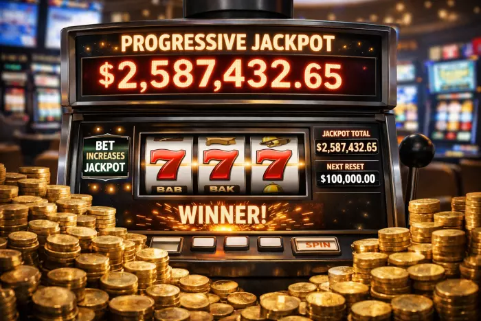 Progressive jackpot slots mechanics and payout growth