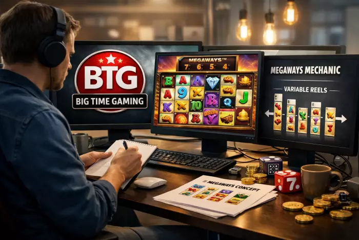 Big Time Gaming Megaways slot mechanic explanation