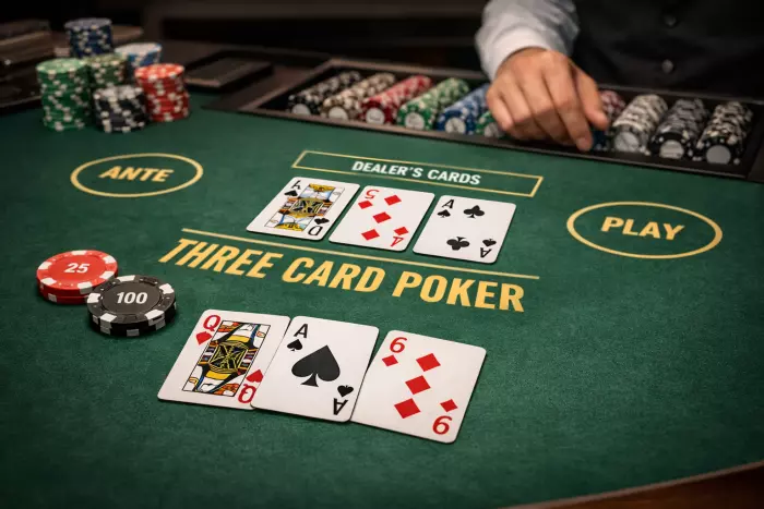Three Card Poker rules and gameplay guide