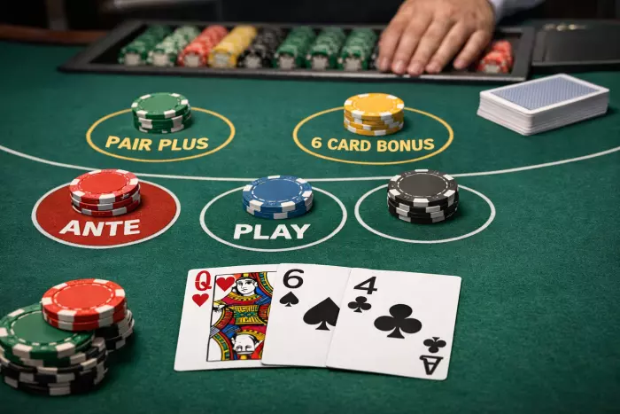Three Card Poker rules and betting options